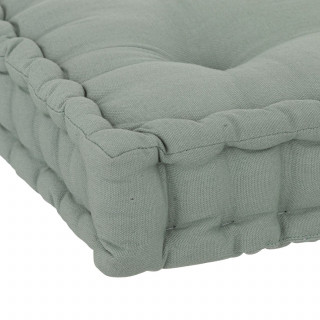 Coussin de sol en coton ANJALI - Céladon