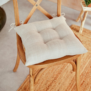 Galette de chaise CLEM - Beige
