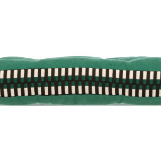 Galette de chaise matelassée MALAKITE - Vert cèdre