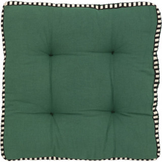 Galette de chaise matelassée MALAKITE - Vert cèdre