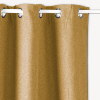 Rideau isolant TIM - 140 x 260 cm - Jaune moutarde