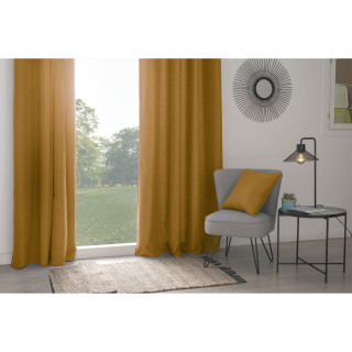 Rideau isolant TIM - 140 x 260 cm - Jaune moutarde