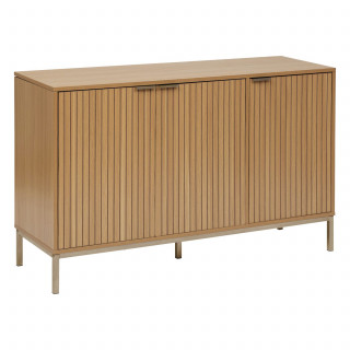 Buffet bas 3 portes en bois TASSO - Beige