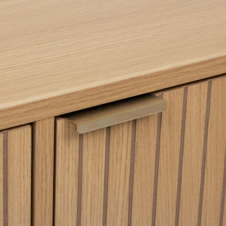 Buffet bas 3 portes en bois TASSO - Beige