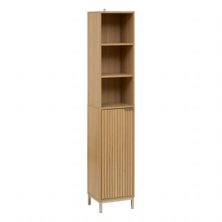Colonne 1 porte et 3 niches en bois TASSO - Beige