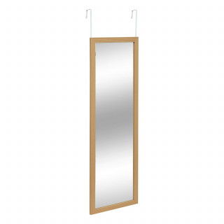 Miroir de porte à suspendre en bois TASSO - Beige