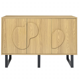 Buffet 3 portes en bois CALYPSO - Marron