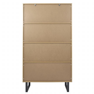 Bibliothèque 2 portes en bois CALYPSO - Marron