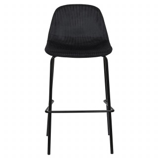 Lot de 2 chaises de bar GIULIA - Noir