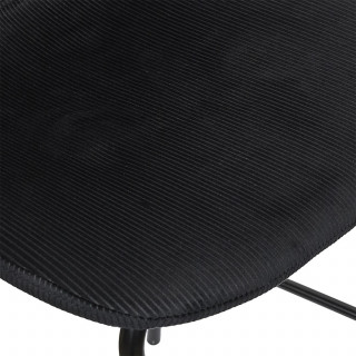 Lot de 2 chaises de bar GIULIA - Noir