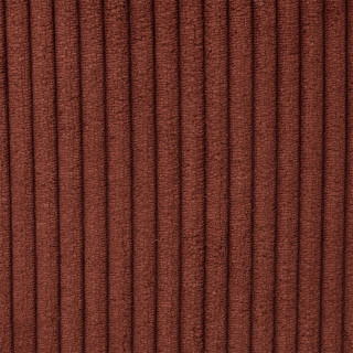 Lot de 2 chaises de bar côtelées SCOTT - Terracotta
