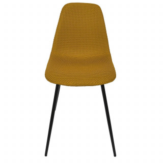 Lot de 4 chaises ATOME - Jaune