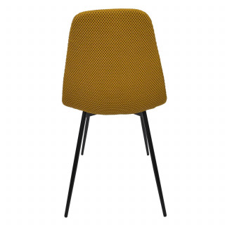 Lot de 4 chaises ATOME - Jaune