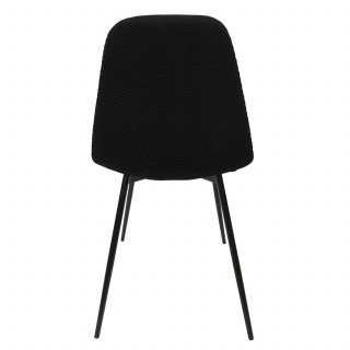 Lot de 4 chaises ATOME - Noir