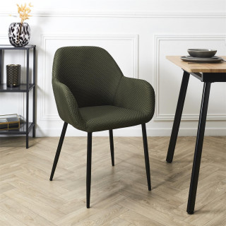 Lot de 2 fauteuils ATOME - Kaki