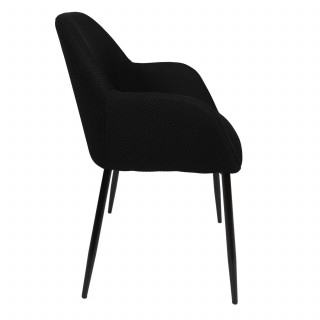 Lot de 2 fauteuils ATOME - Noir