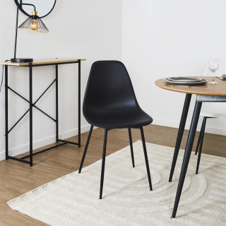 Lot de 6 chaises GUSTAV - Noir
