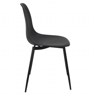 Lot de 6 chaises GUSTAV - Noir