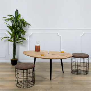 Table basse MILLER - Beige