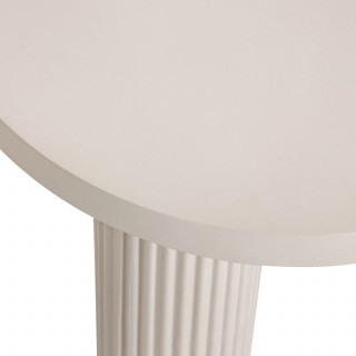 Table à café en bois TELLA - Crème