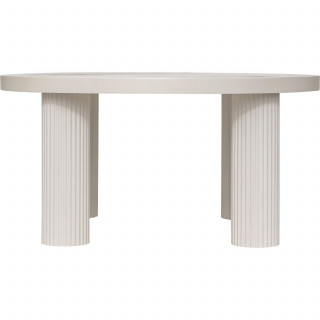 Table basse en bois TELLA - Crème