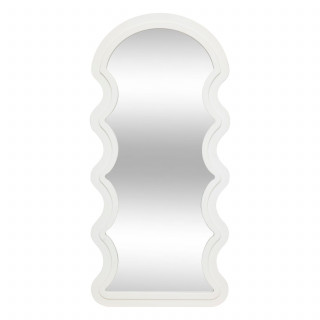 Miroir mural vague EMILY - Blanc