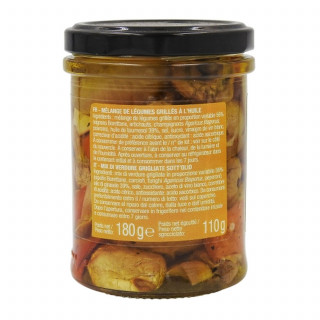 Mélange de légumes grillés à l'huile - Bocal 180g