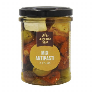 Mix antipasti à l'huile - Bocal 180g