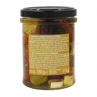 Mix antipasti à l'huile - Bocal 180g