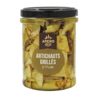 Artichauts grillés à l'huile - Bocal 180g