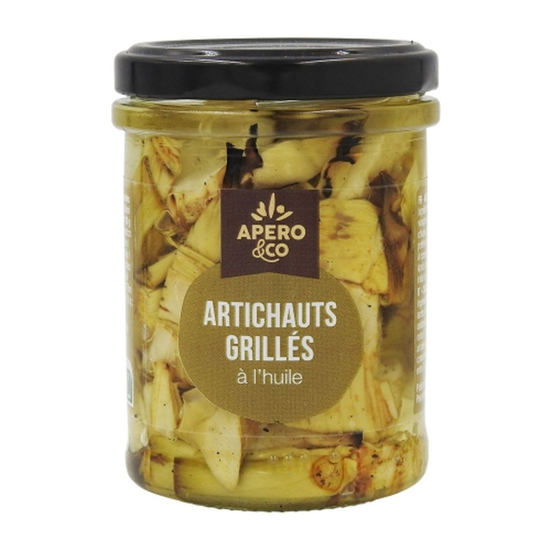 Artichauts grillés à l'huile - Bocal 180g