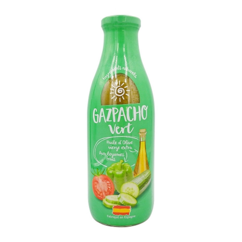 Gaspacho vert - Bouteille 1L Gaspacho vert - Bouteille 1L