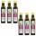 Lot 6x Huile d'olive à l'ail - Bouteille 250ml