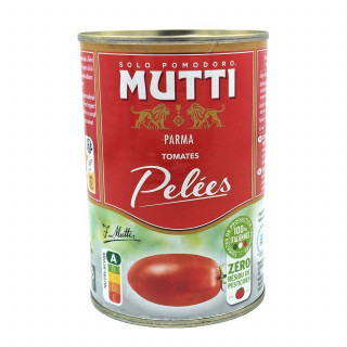 Tomates pelées - Zéro résidu de pesticides - Conserve 400g