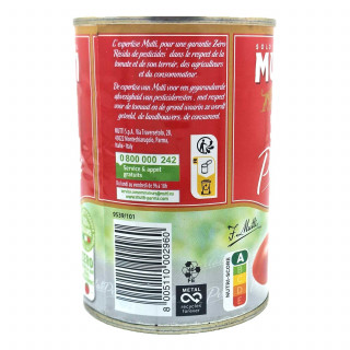 Tomates pelées - Zéro résidu de pesticides - Conserve 400g