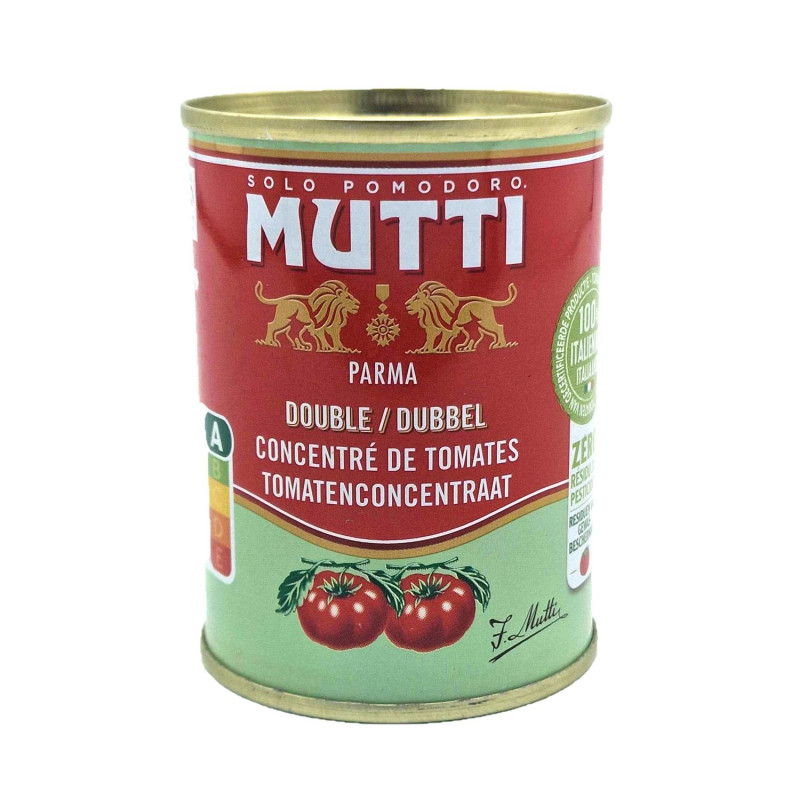 Double concentré de tomates - Zéro résidu de pesticides - Conserve 140g