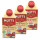 Lot 3x Purée de tomates - Zéro résidu de pesticides - Brique 500g