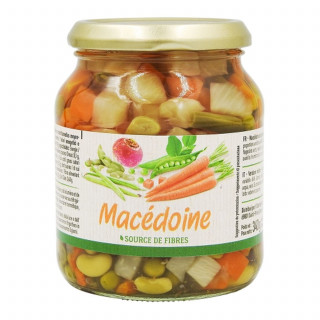 Lot 3x Macédoine de légumes - Bocal 340g
