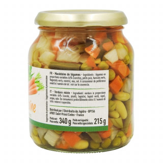 Lot 3x Macédoine de légumes - Bocal 340g