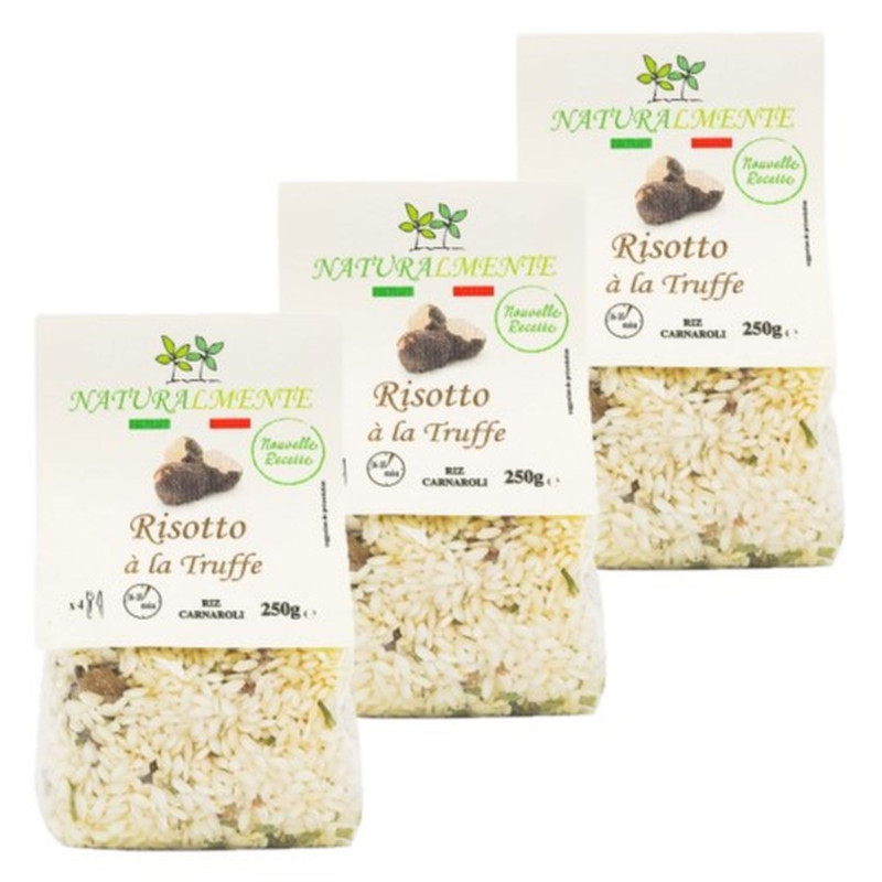 Lot 3x Risotto à la truffe - Sachet 250g Lot 3x Risotto à la truffe - Sachet 250g