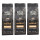 Lot 3x Café moulu 100% Arabica - Paquet 250g
