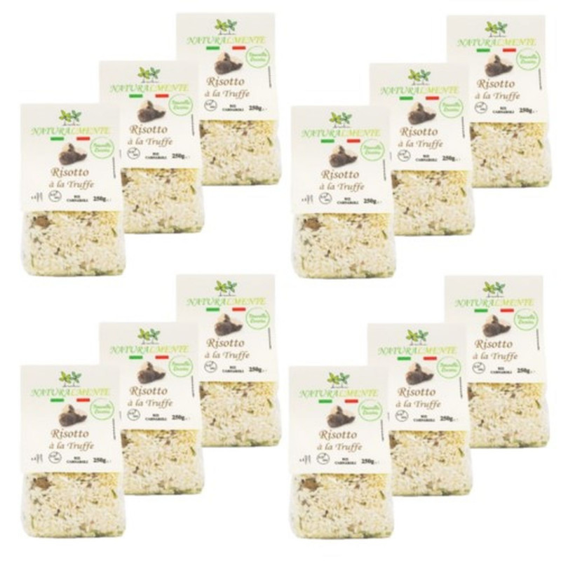 Lot 12x Risotto à la truffe - Sachet 250g Lot 12x Risotto à la truffe - Sachet 250g