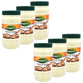 Lot 6x Tahin / Crème de sésame - Pot 800g