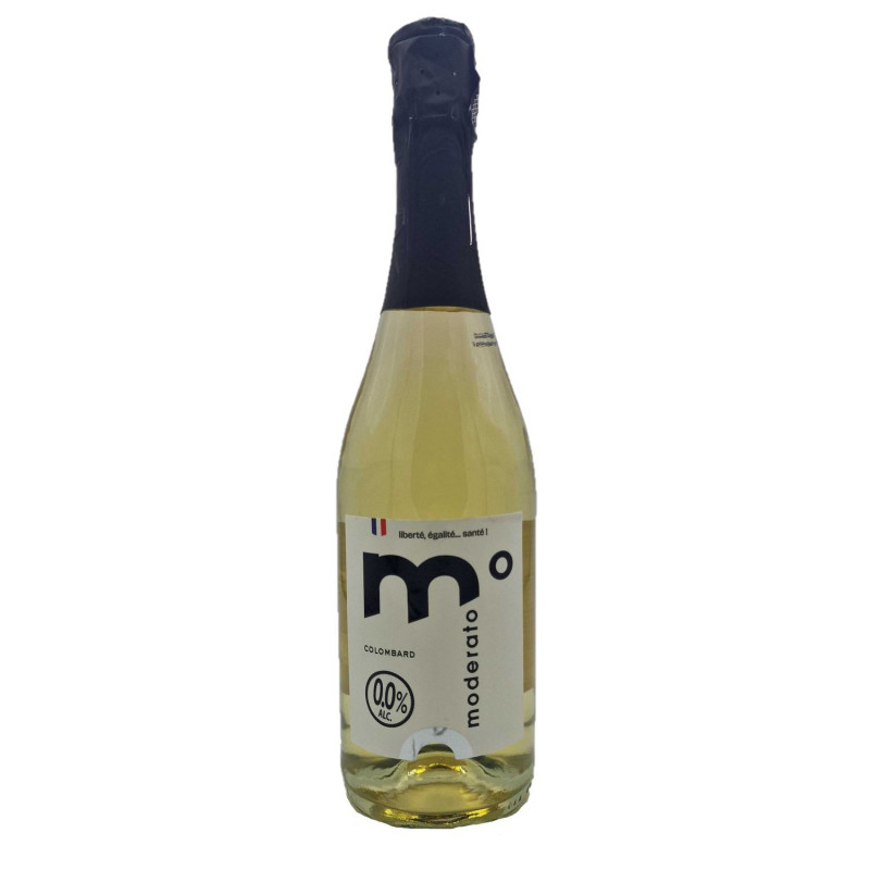 Boisson pétillante sans alcool Moderato - Bouteille 750ml Boisson pétillante sans alcool Moderato - Bouteille 750ml