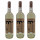 Lot 3x Boisson sans alcool élaborée à partir de vin Moderato - Bouteille 750ml