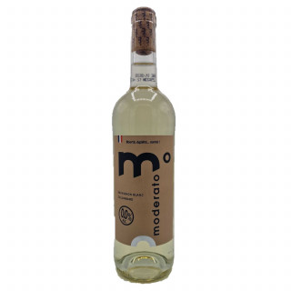 Lot 12x Boisson sans alcool élaborée à partir de vin Moderato - Bouteille 750ml