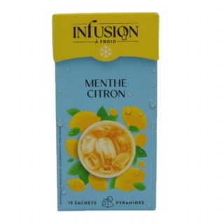 Infusion à froid menthe citron - Boîte 37,5g