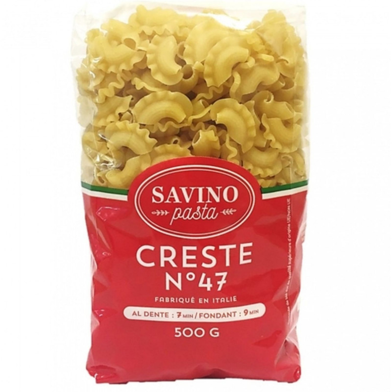 Pâtes Creste n°47 - Paquet 500g Pâtes Creste n°47 - Paquet 500g