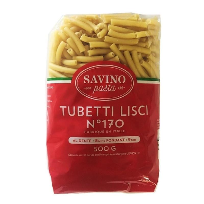 Pâtes Tubetti Lisci n°170 - Paquet 500g Pâtes Tubetti Lisci n°170 - Paquet 500g