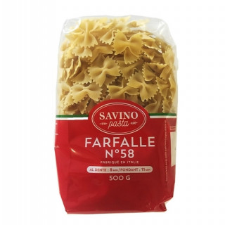 Pâtes Farfalle n°58 - Paquet 500g